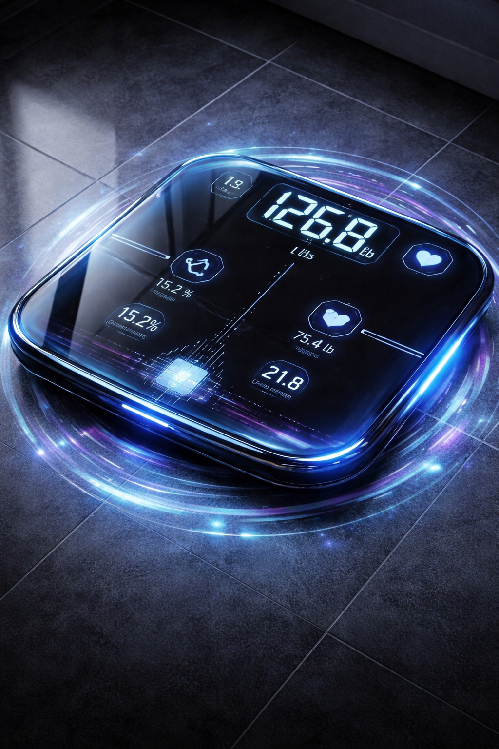 GLYDN Precision digital body composition scale