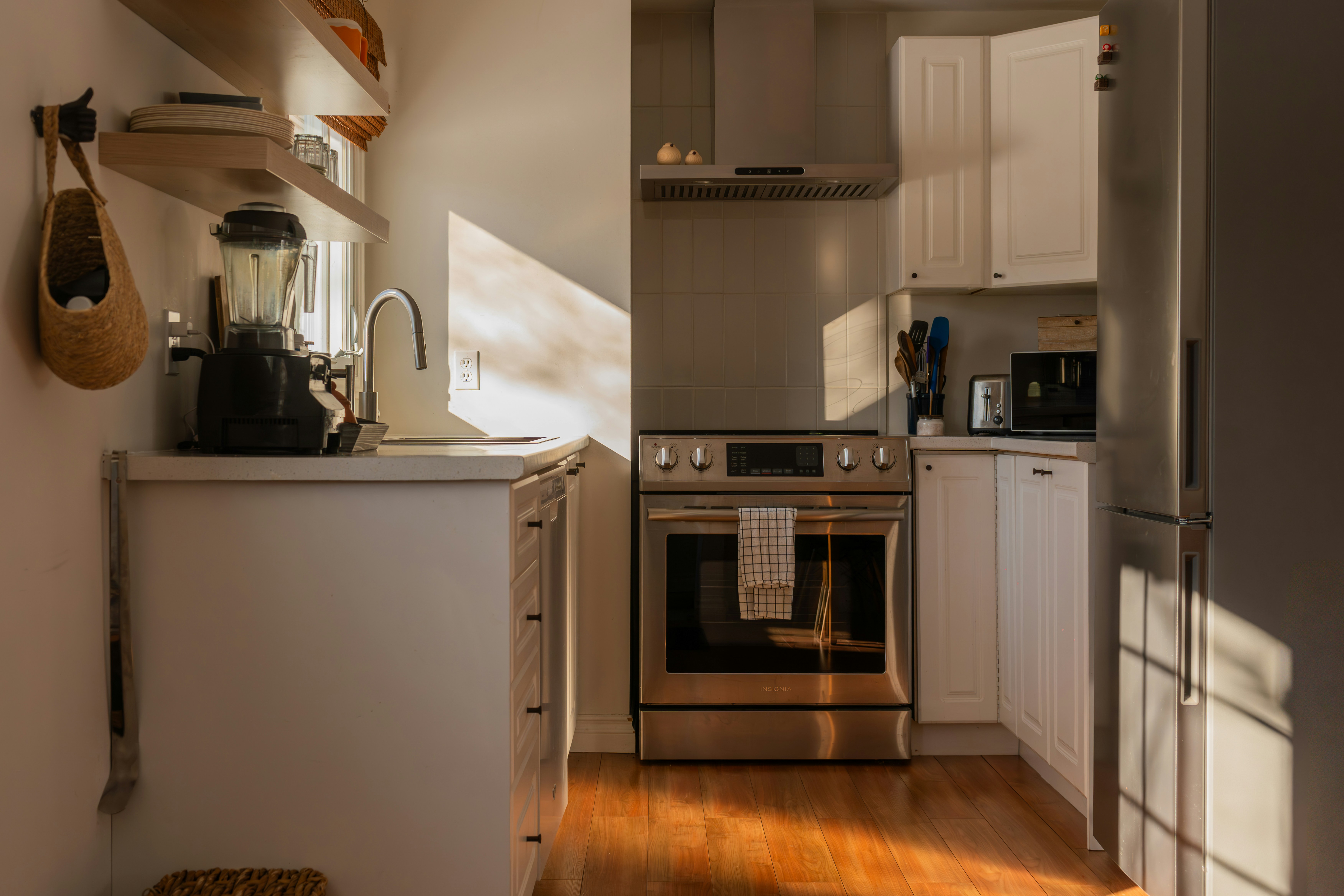 Kitchen in morning